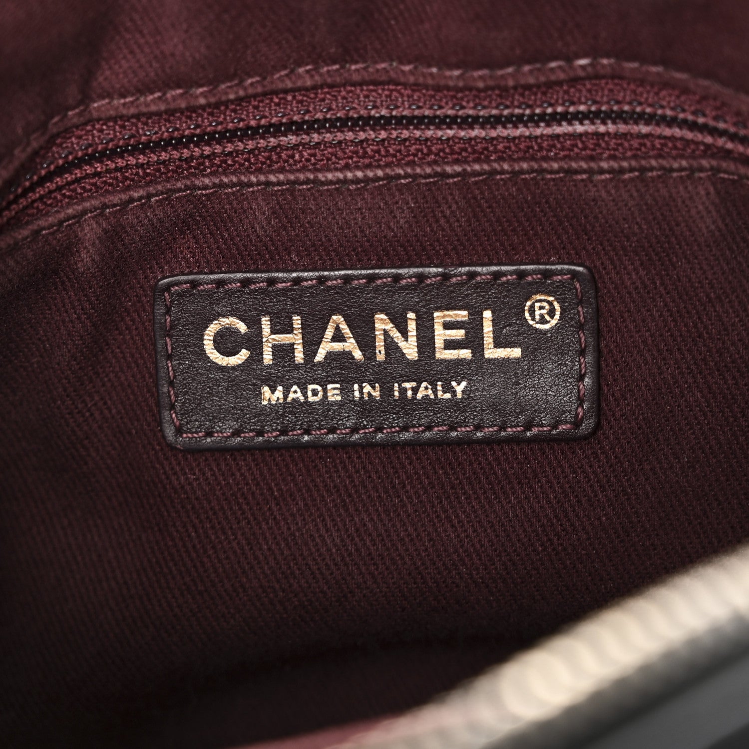 Chanel Sheepskin Quilted Trapezio Camera Case Black 6 of 10