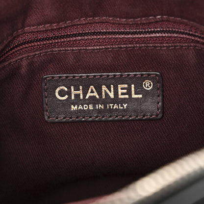 Chanel Sheepskin Quilted Trapezio Camera Case Black 6 of 10