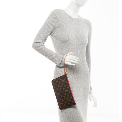 Louis Vuitton Monogram Neverfull MM GM Pochette Pivoine 2 of 7