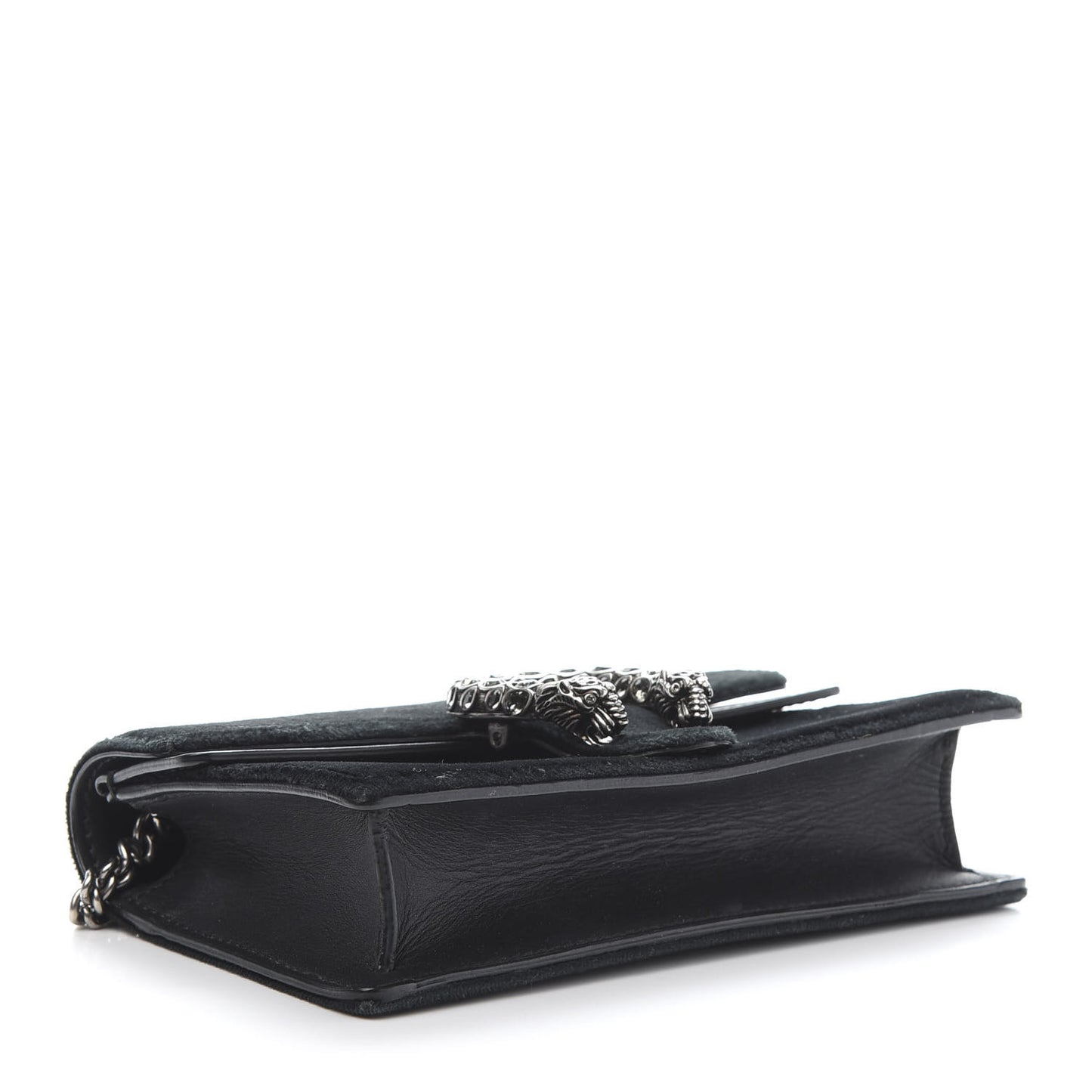 Velvet Super Mini Dionysus Shoulder Bag Black