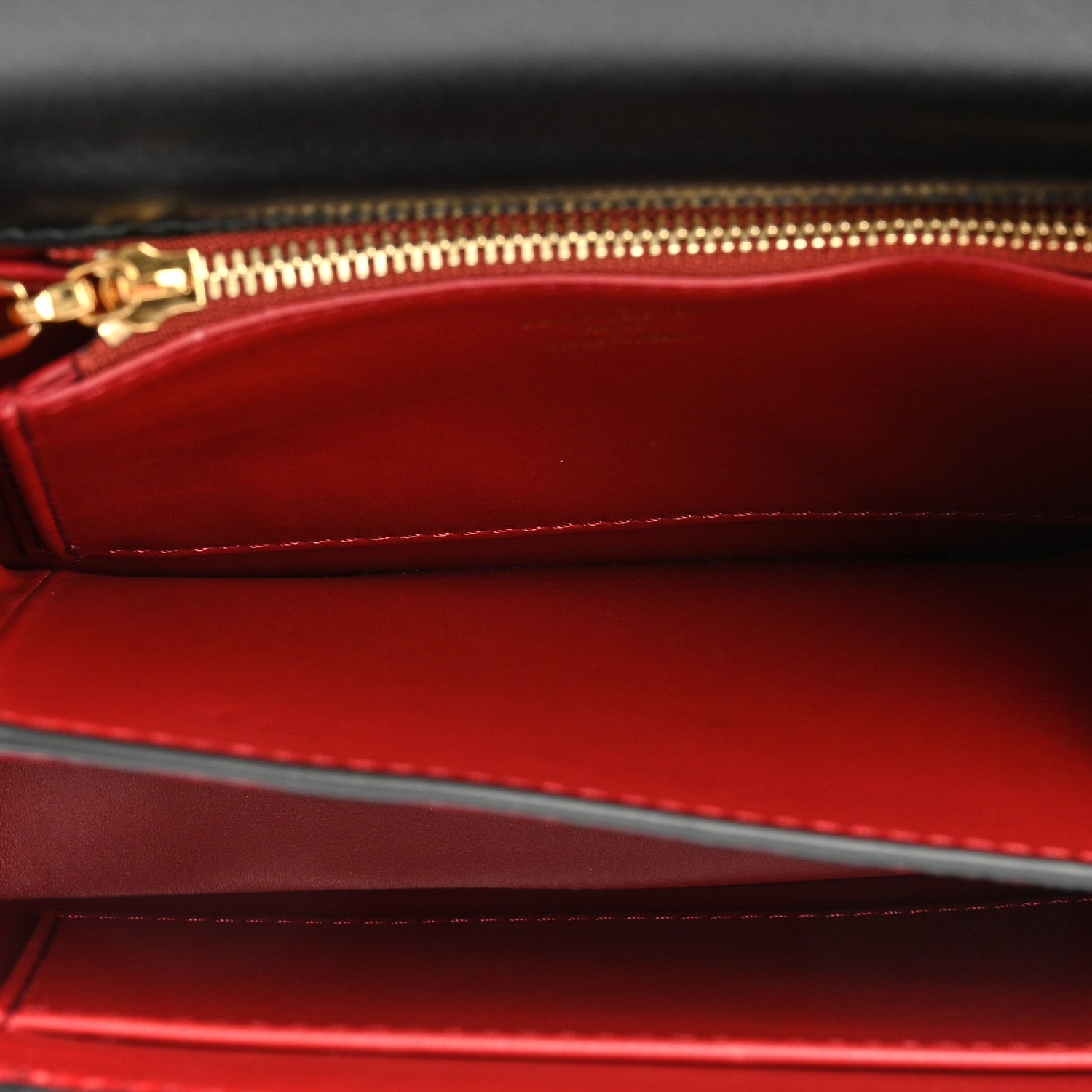 Louis Vuitton Calfskin Orsay MM Black 7 of 12