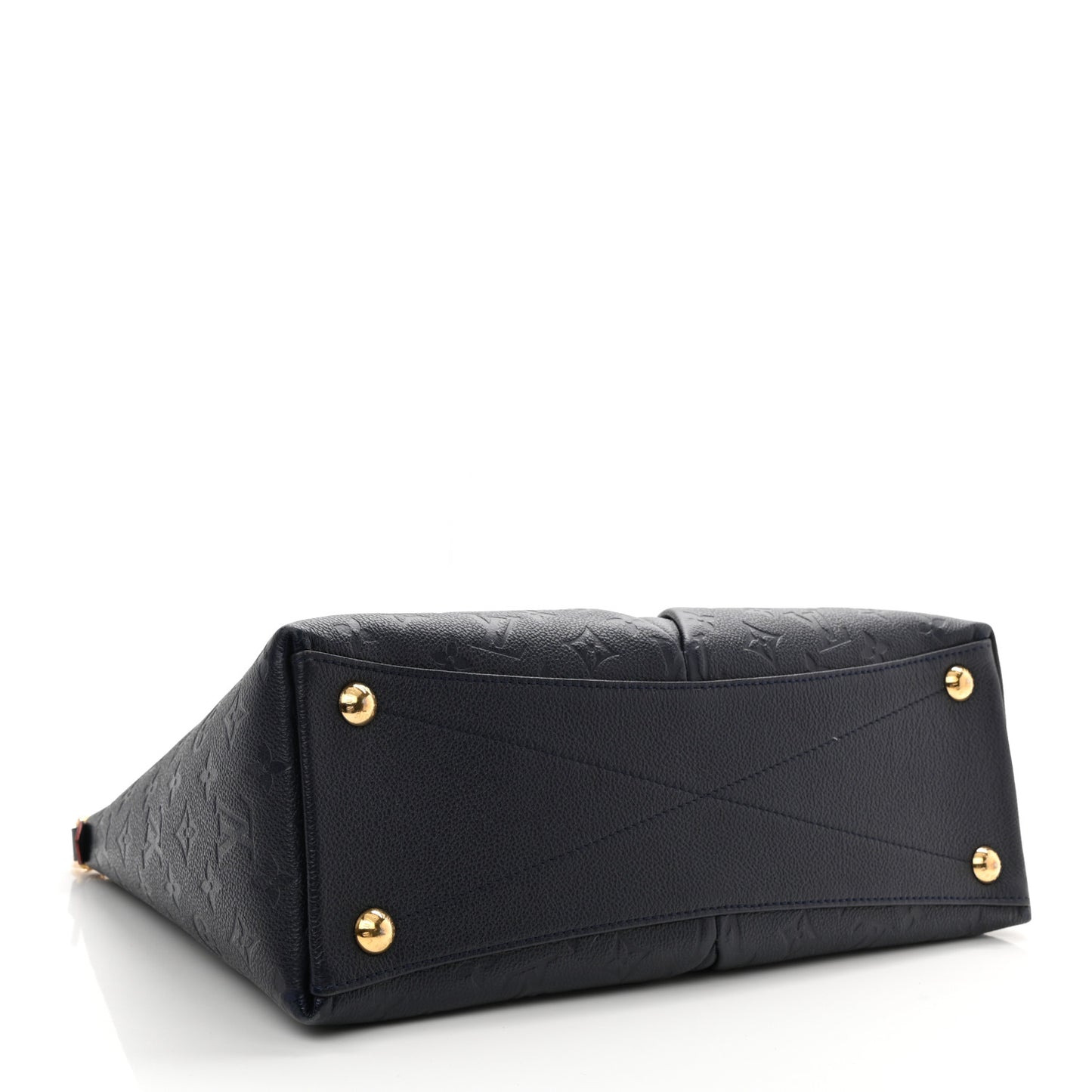 Empreinte V Tote MM Marine Rouge