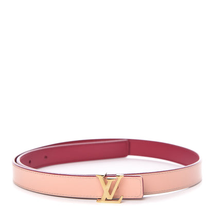 Louis Vuitton Taurillon Calfskin 20mm LV Initiales Reversible Belt 70 28 Bordeaux 1 of 6