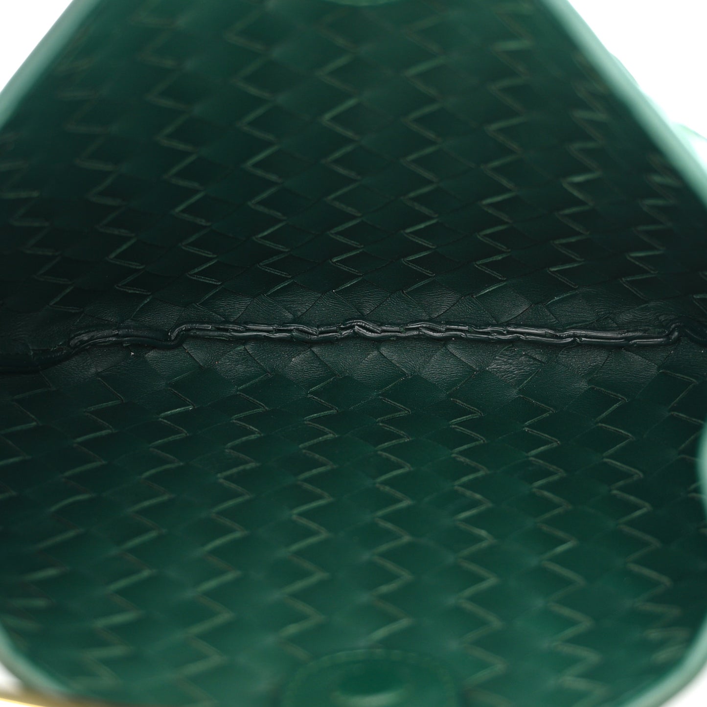 Nappa Intrecciato Sardine Bag Emerald Green