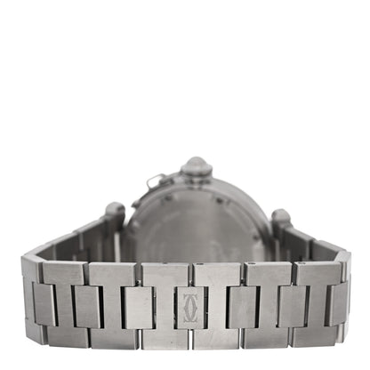 Cartier Stainless Steel 35mm Pasha GMT Automatic Watch 3 of 5