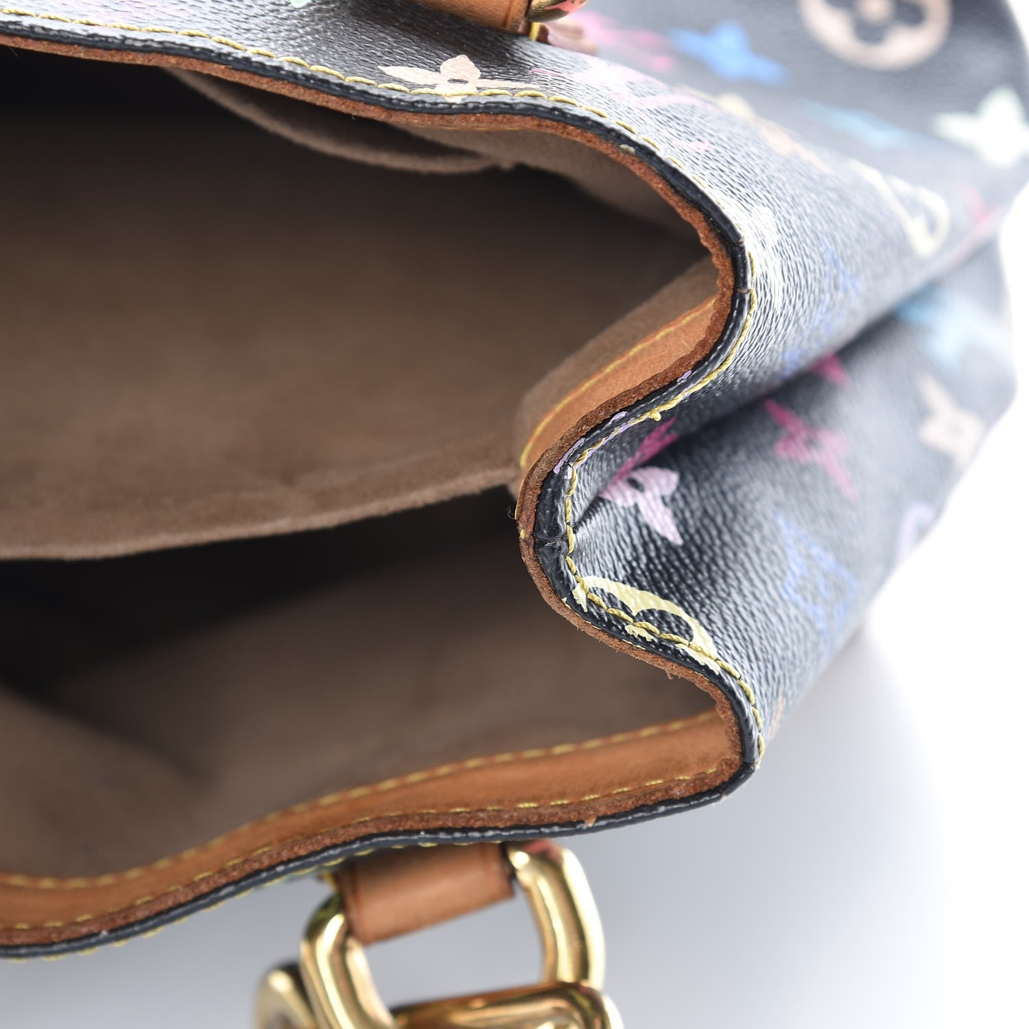 Louis Vuitton Monogram Multicolor Audra Black 13 of 20
