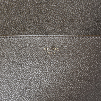 Celine Soft Grained Calfskin Sangle Bucket Bag Taupe 8 of 11