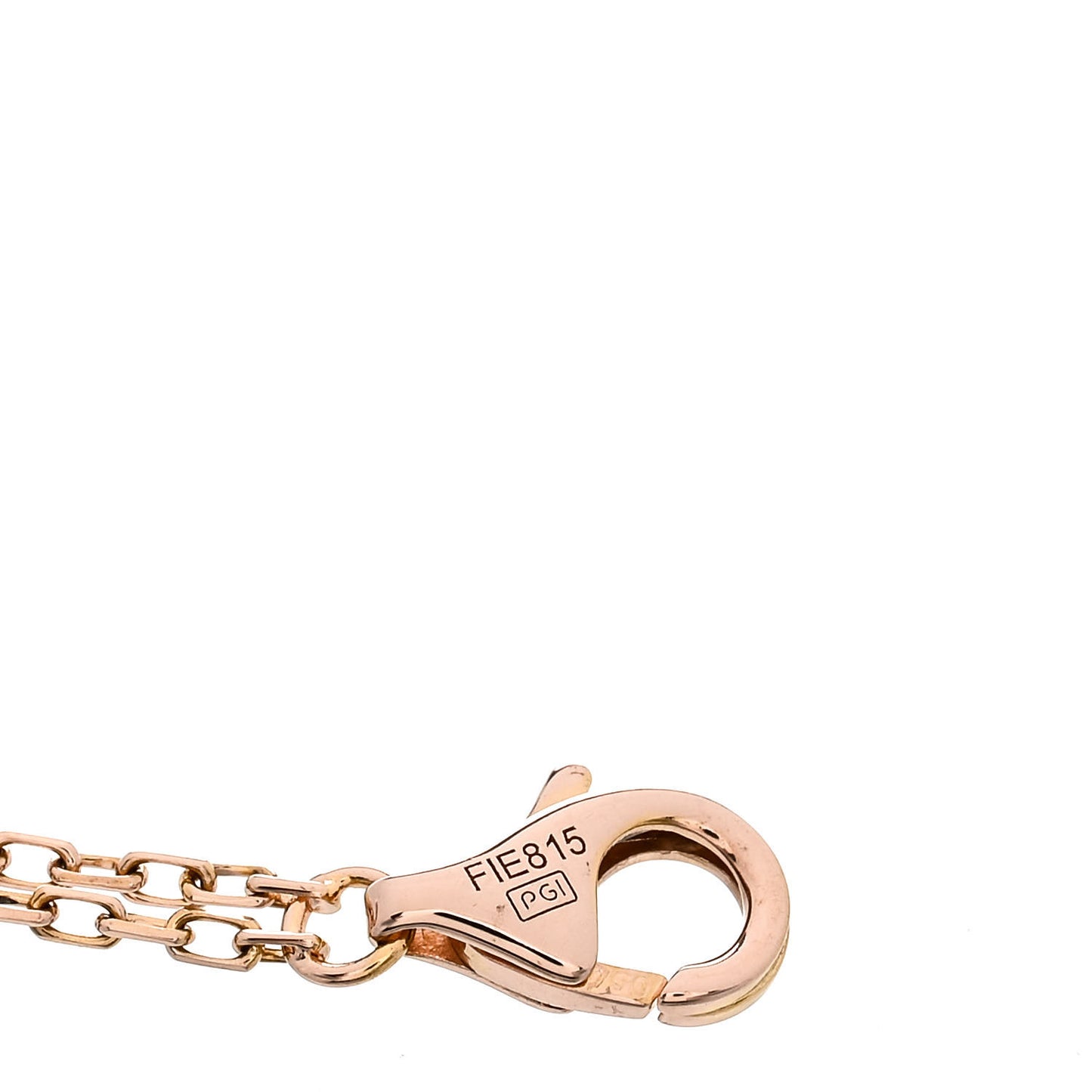 18K Pink Gold Diamond LOVE Bracelet