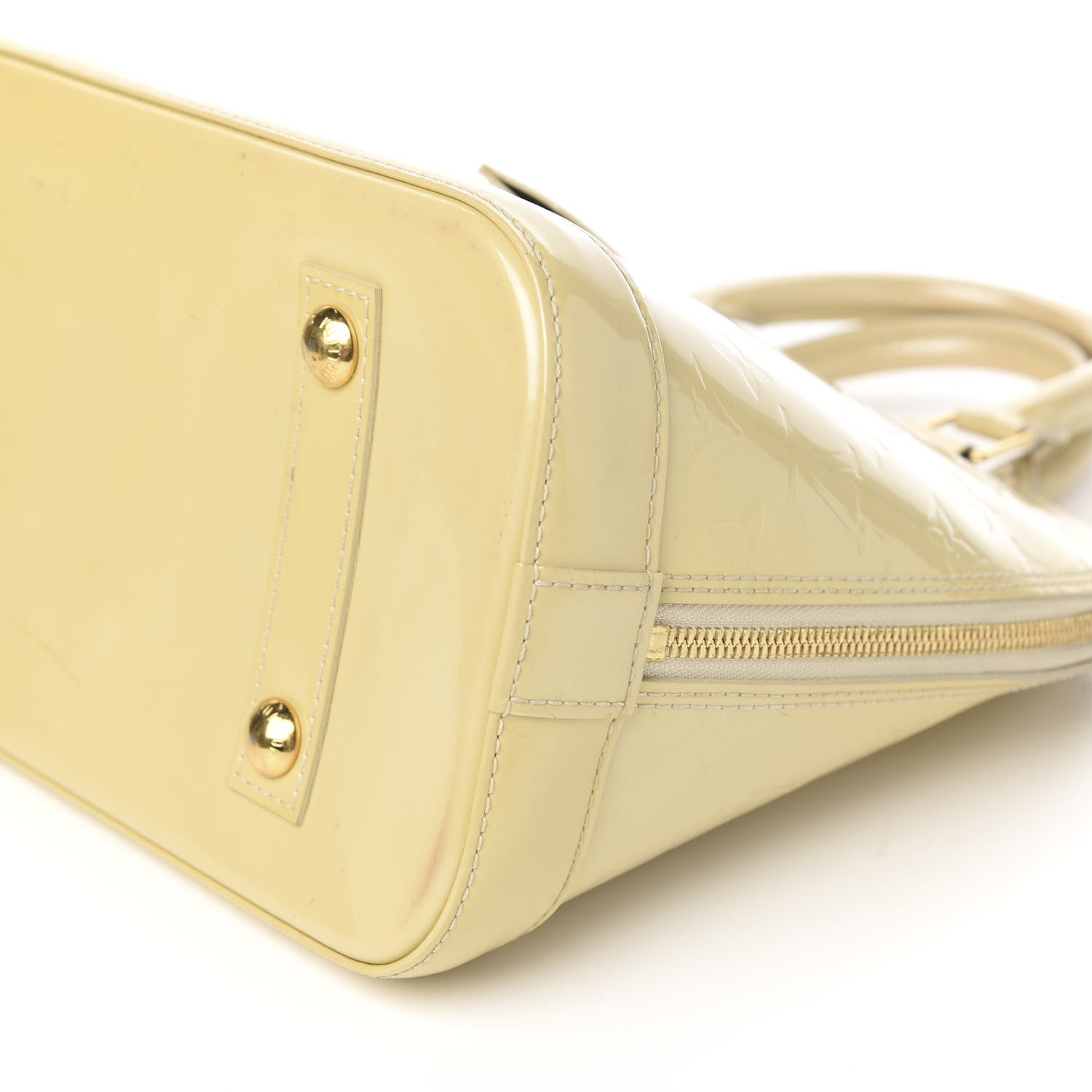 Louis Vuitton Vernis Alma PM Blanc Corail 7 of 8