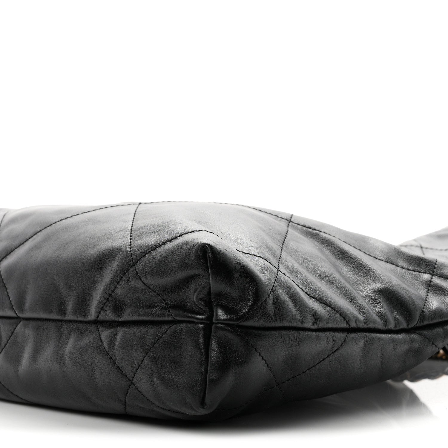 Chanel Shiny Calfskin Quilted Small Chanel 22 Black 11 of 11