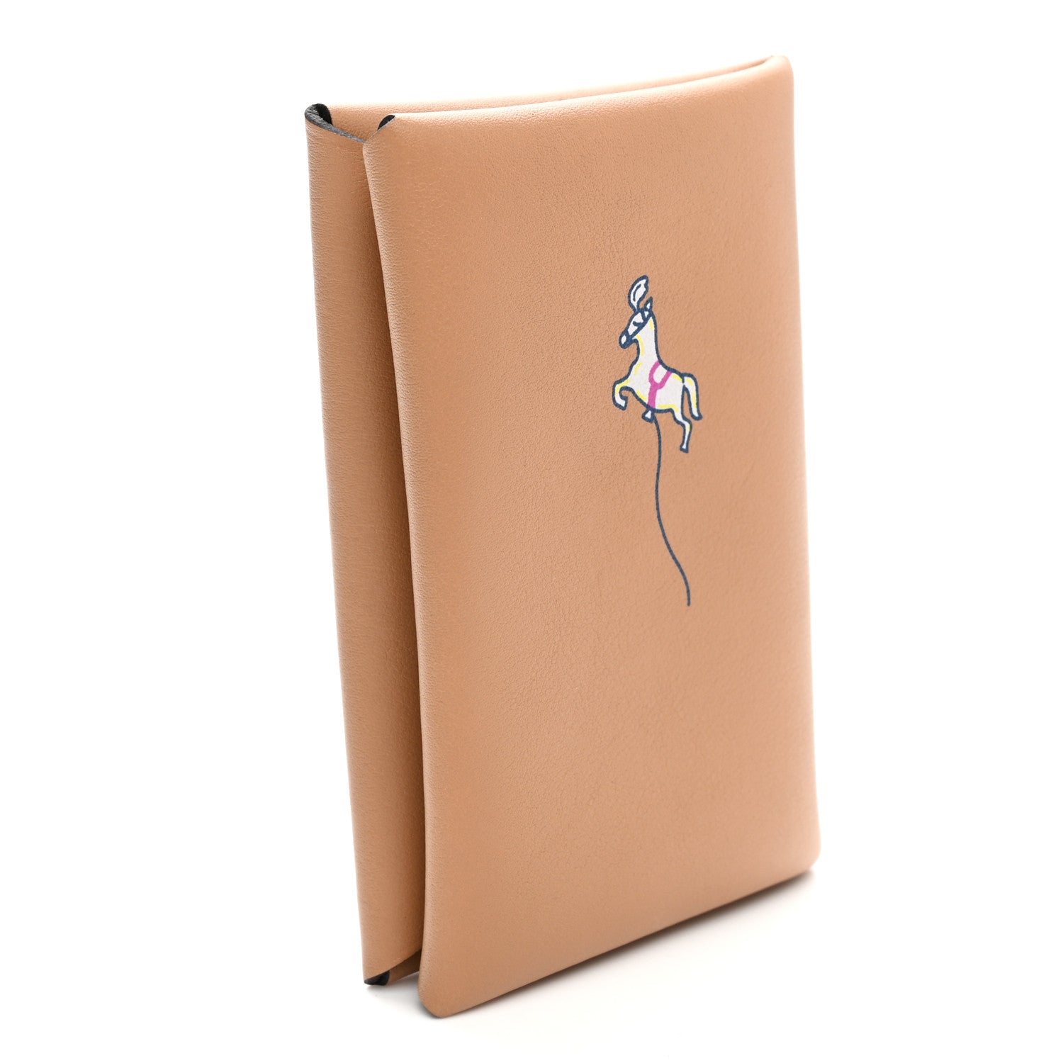 Hermes Swift Jockey Calvi Duo Card Case Chai 3 of 7
