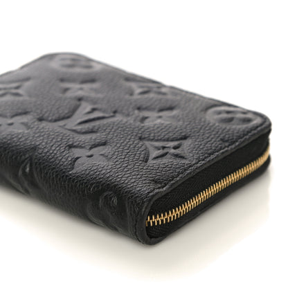 Louis Vuitton Empreinte Zippy Coin Purse Black 9 of 9