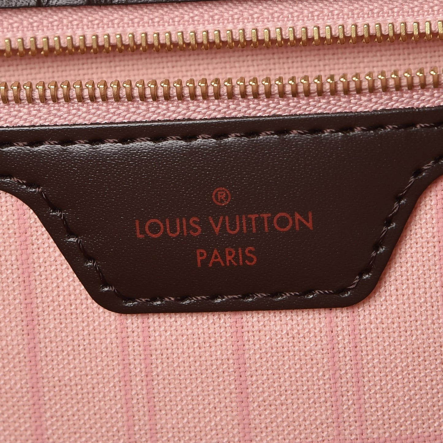 Damier Ebene Neo Neverfull MM Rose Ballerine