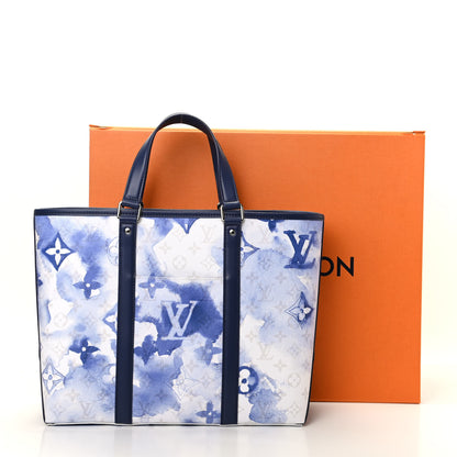 Louis Vuitton Monogram Watercolor New Tote GM Blue 9 of 9