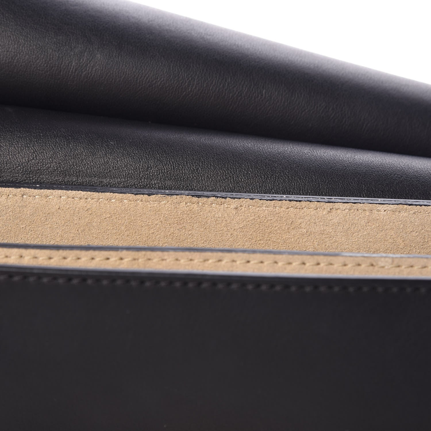 Chloe Suede Calfskin Medium Faye Shoulder Bag Black 10 of 17