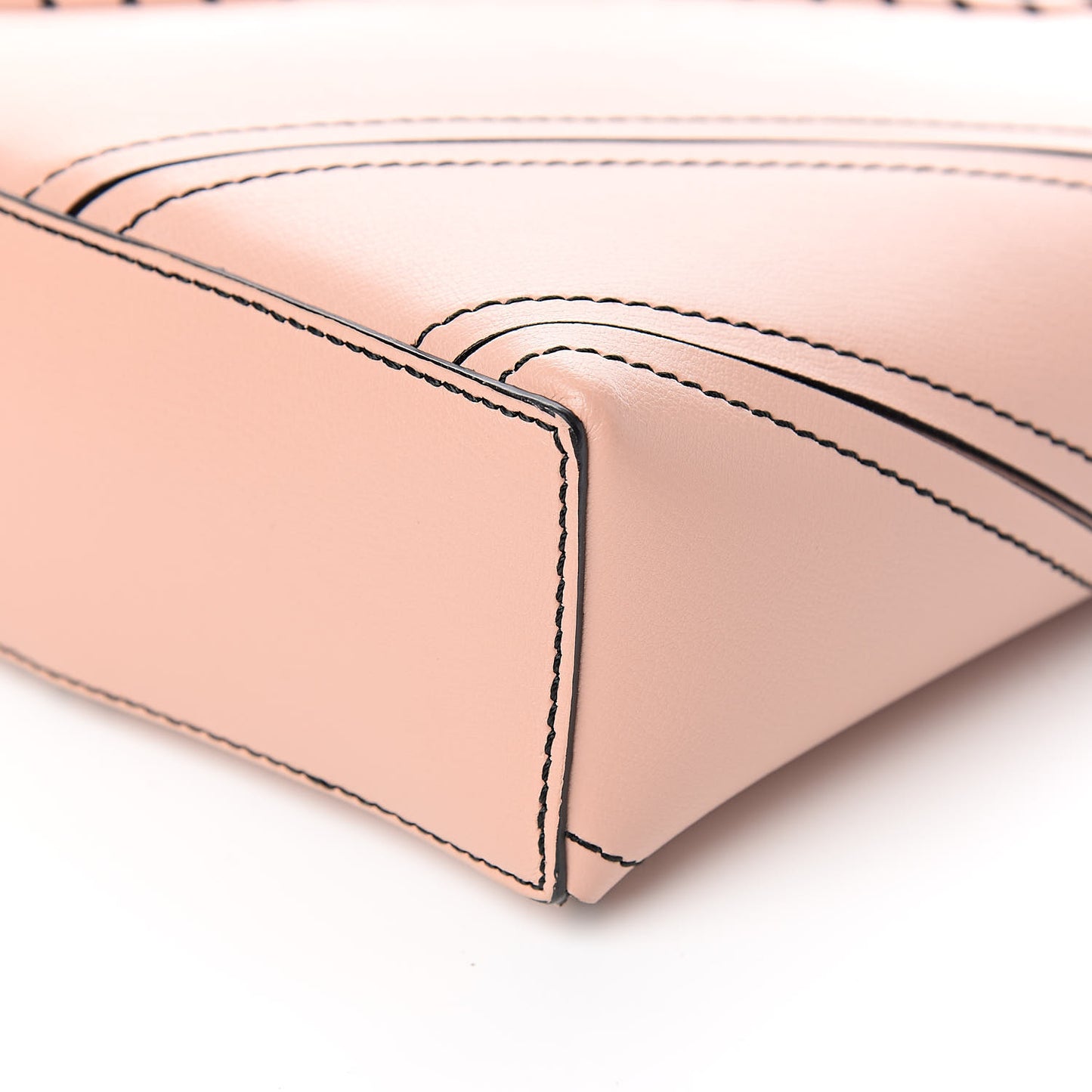 Mini Grain Small Hex Tote Deep Blush