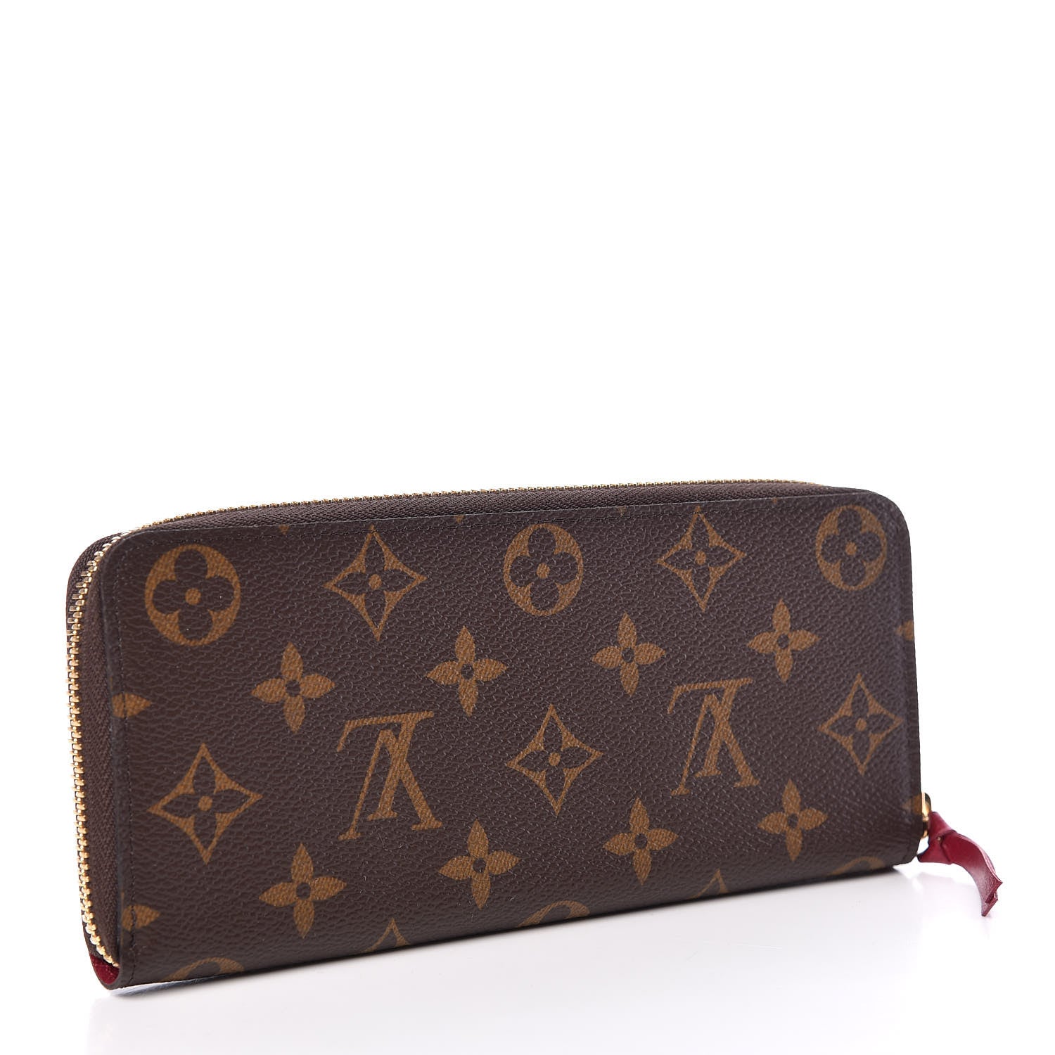 Louis Vuitton Monogram Clemence Wallet Fuchsia 3 of 10