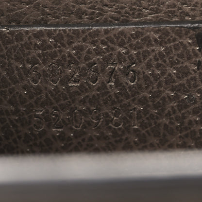 Gucci GG Supreme Monogram Textured Dollar Calfskin Web Mini Ophidia Chain Shoulder Bag Beige Ebony New Acero 7 of 10