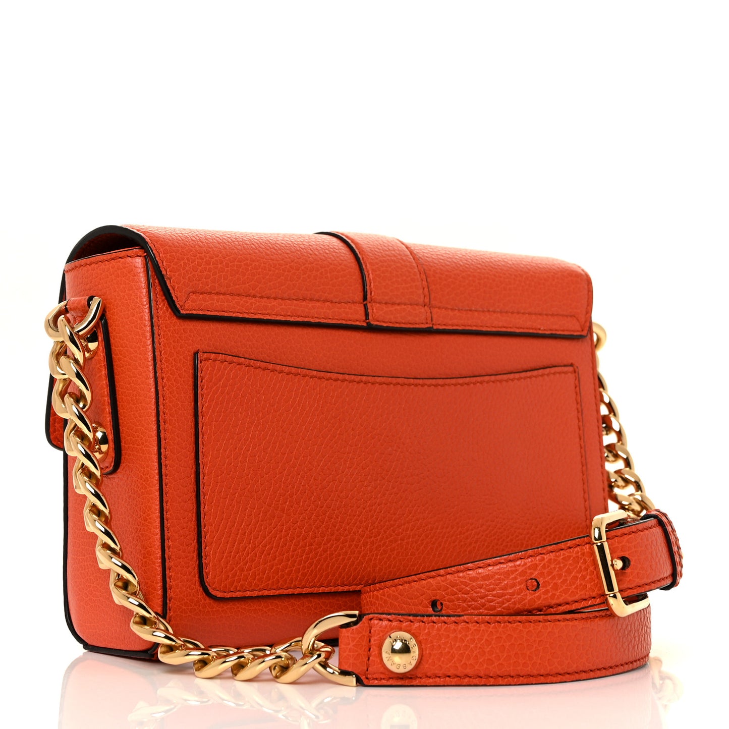 Calfskin Mini Miss Bonita Satchel Arancio