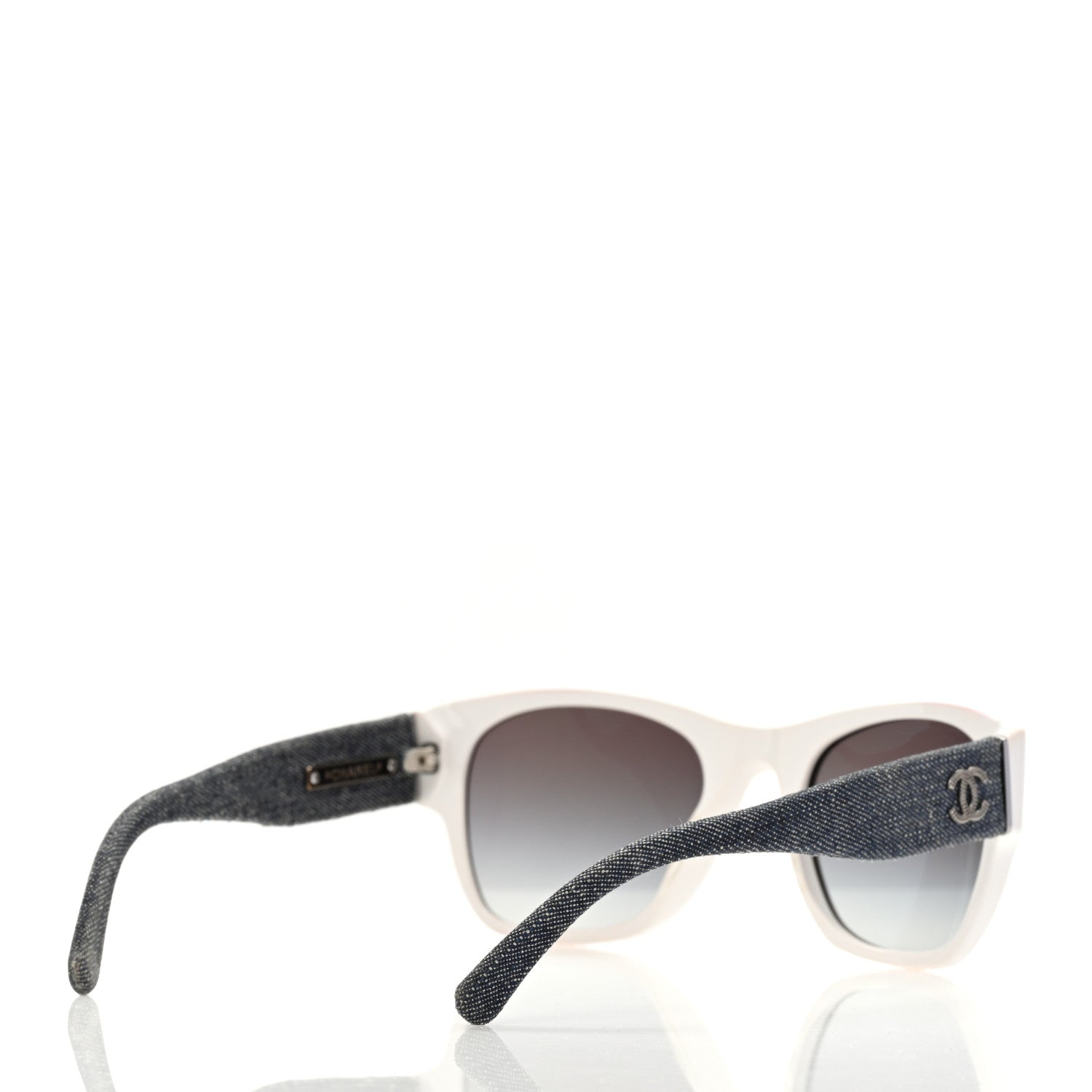 Chanel Acetate Tweed CC Sunglasses 5162 Grey 4 of 9