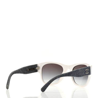 Chanel Acetate Tweed CC Sunglasses 5162 Grey 4 of 9