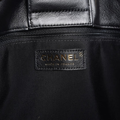 Chanel Calfskin Quilted Timeless Tote Black 6 of 8
