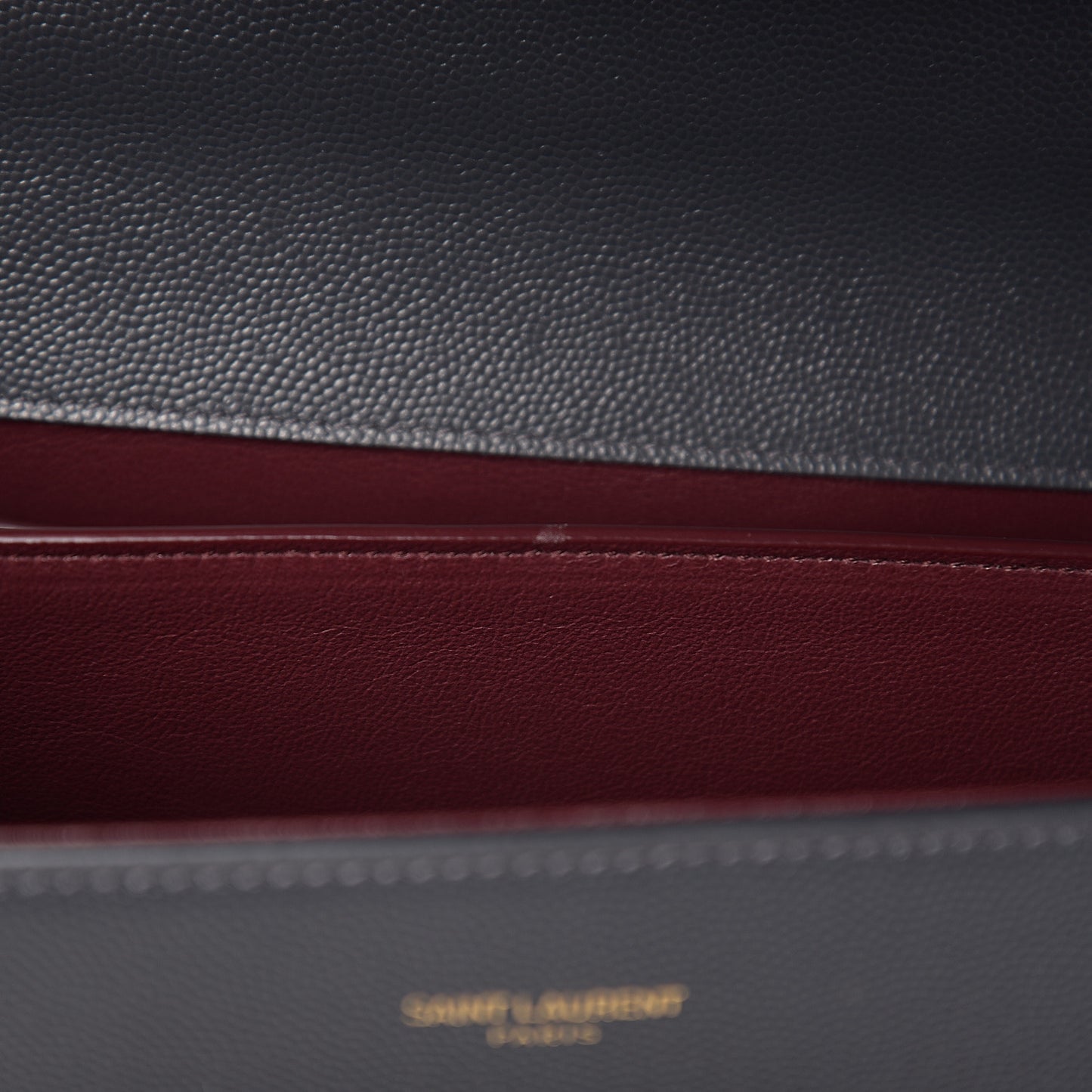Grain de Poudre Medium Classic Monogram Cassandra Top Handle Dark Smog