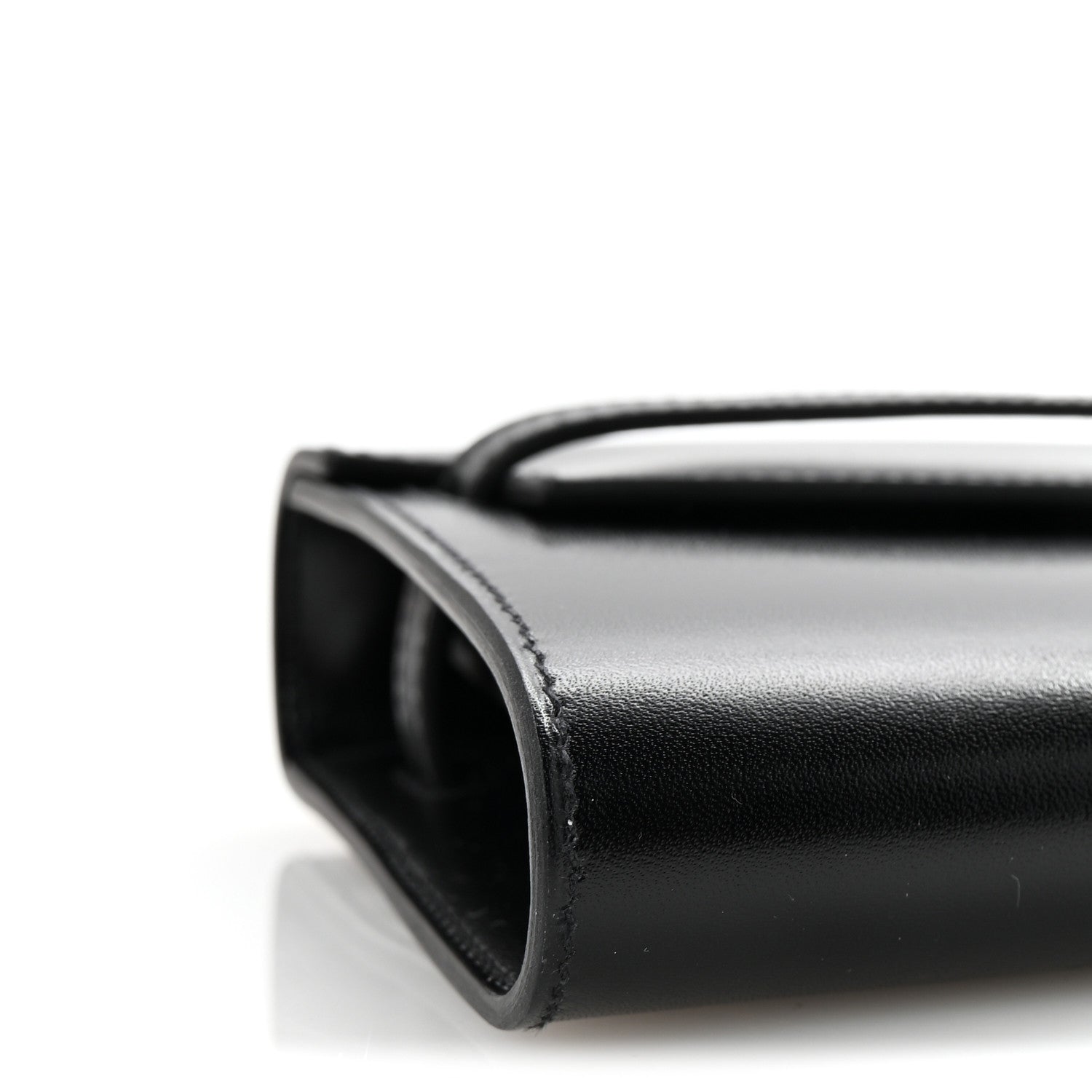 Hermes Box Kelly Wallet To Go Black 8 of 9