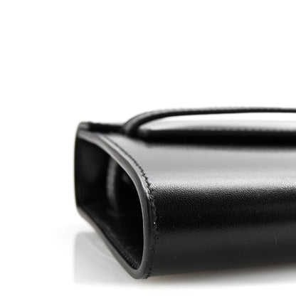 Hermes Box Kelly Wallet To Go Black 8 of 9