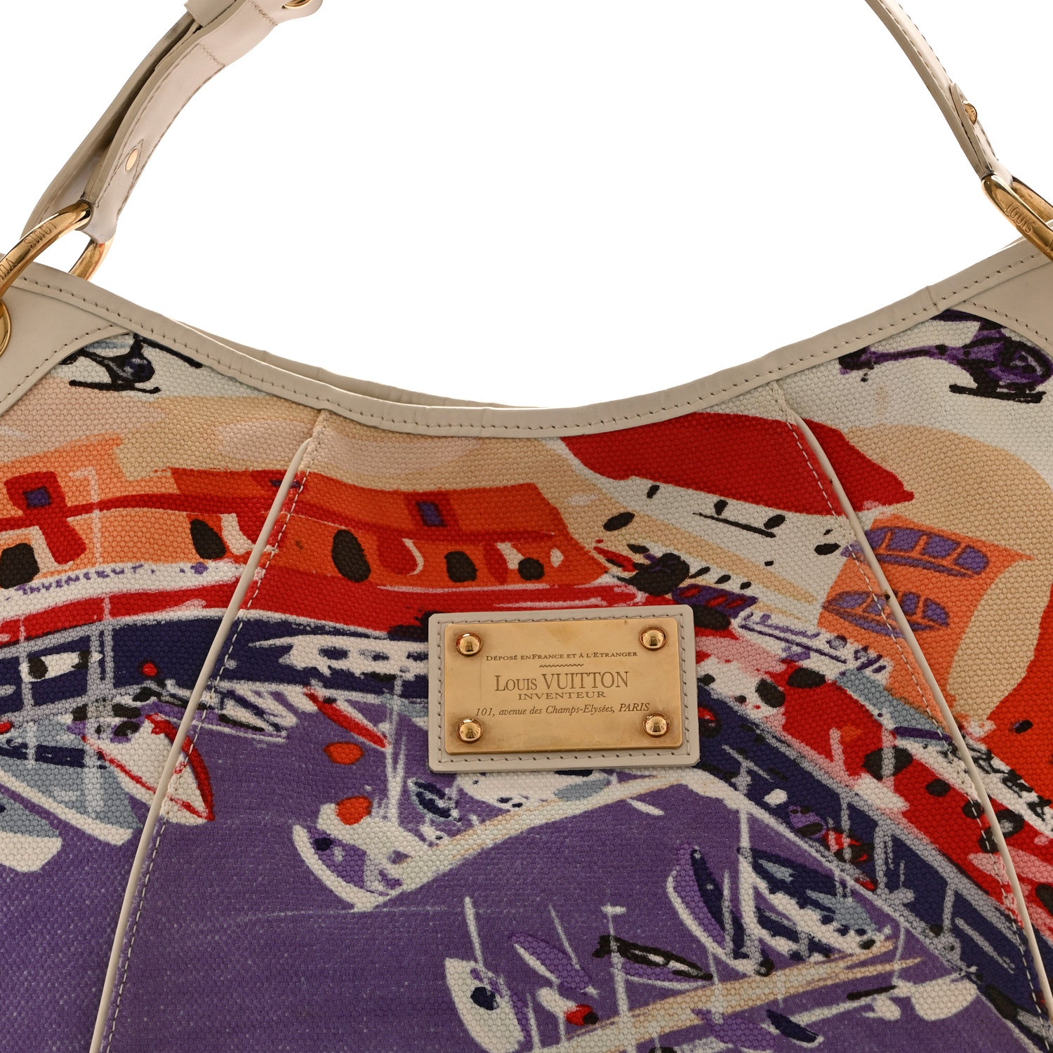 Louis Vuitton Canvas Riviera Cruise Galliera GM 8 of 10