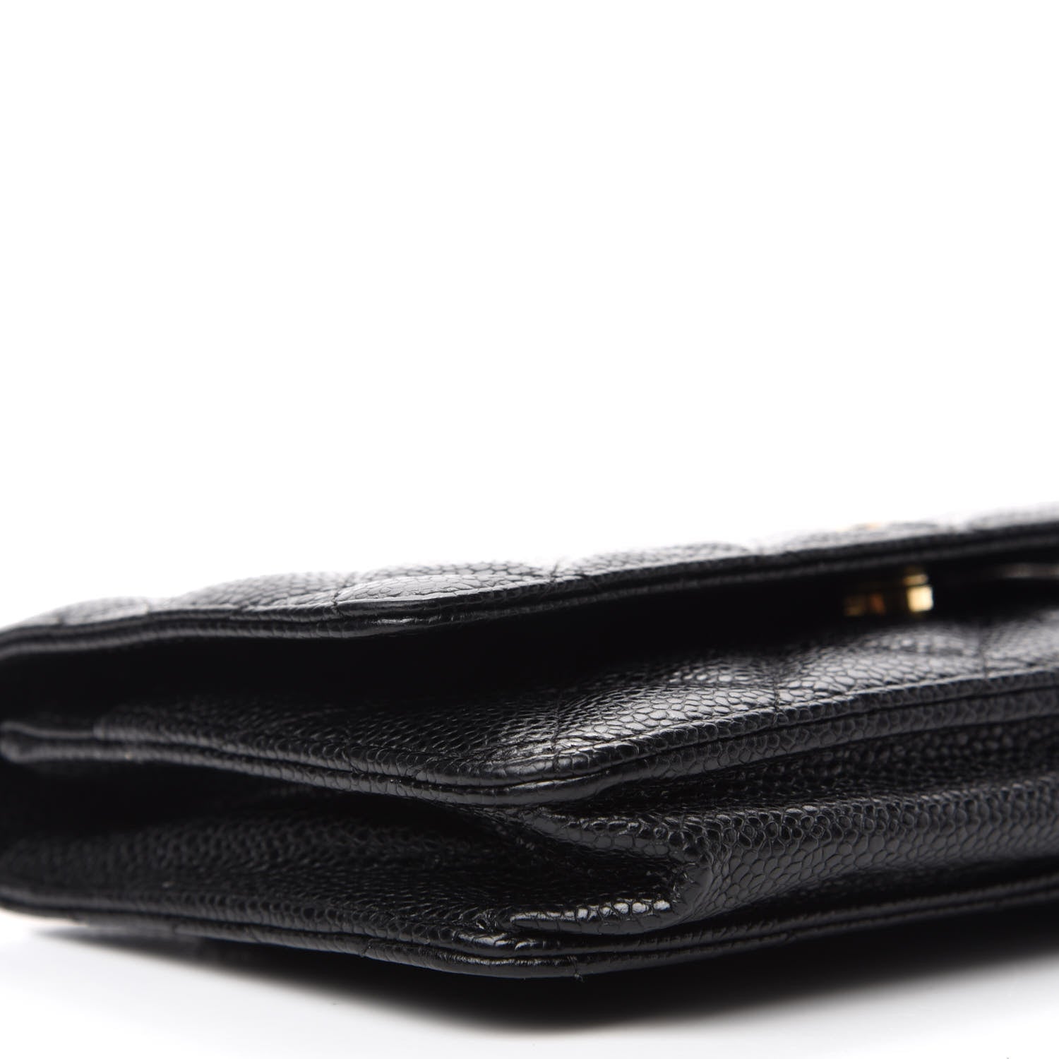 Chanel Caviar Quilted Wallet On Chain WOC Black 6 of 12