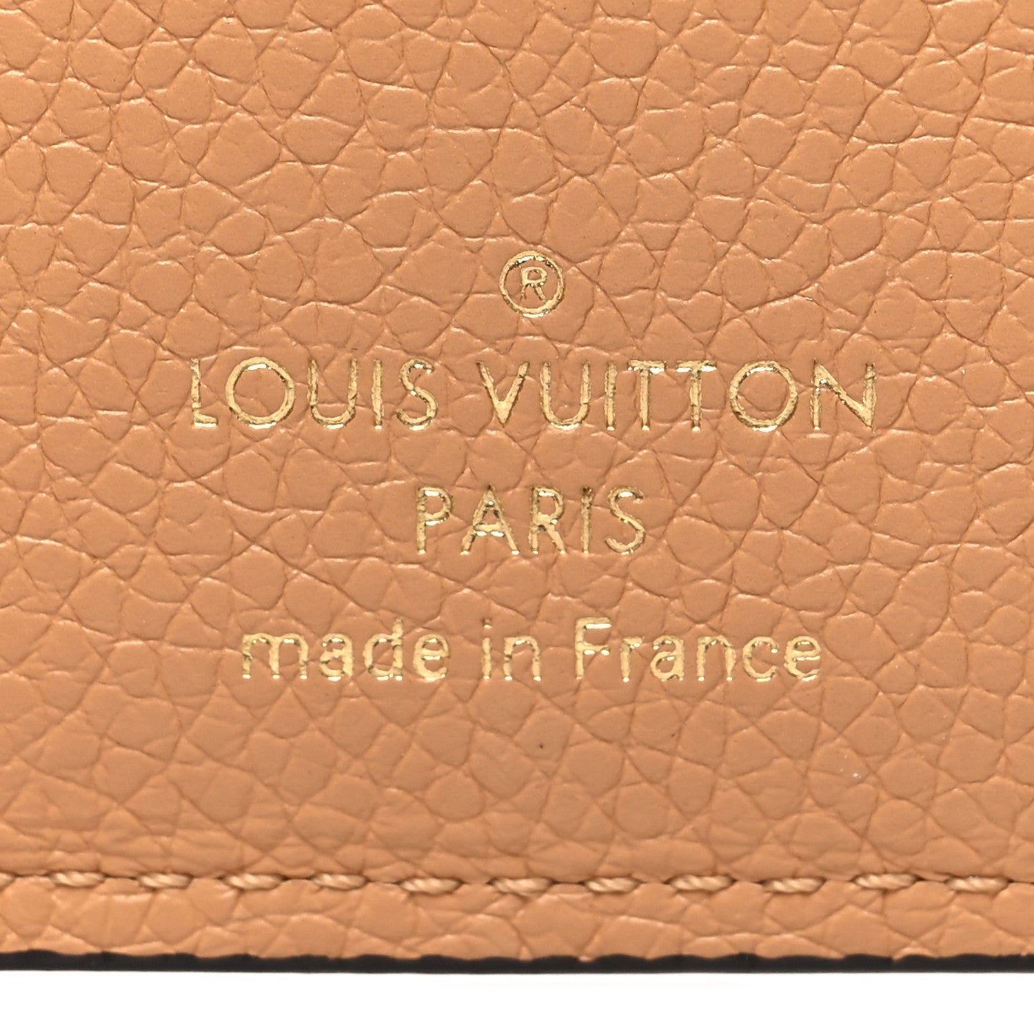 Louis Vuitton Empreinte Monogram Giant Victorine Wallet Arizona Creme 7 of 9
