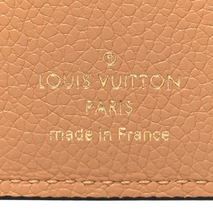 Louis Vuitton Empreinte Monogram Giant Victorine Wallet Arizona Creme 7 of 9