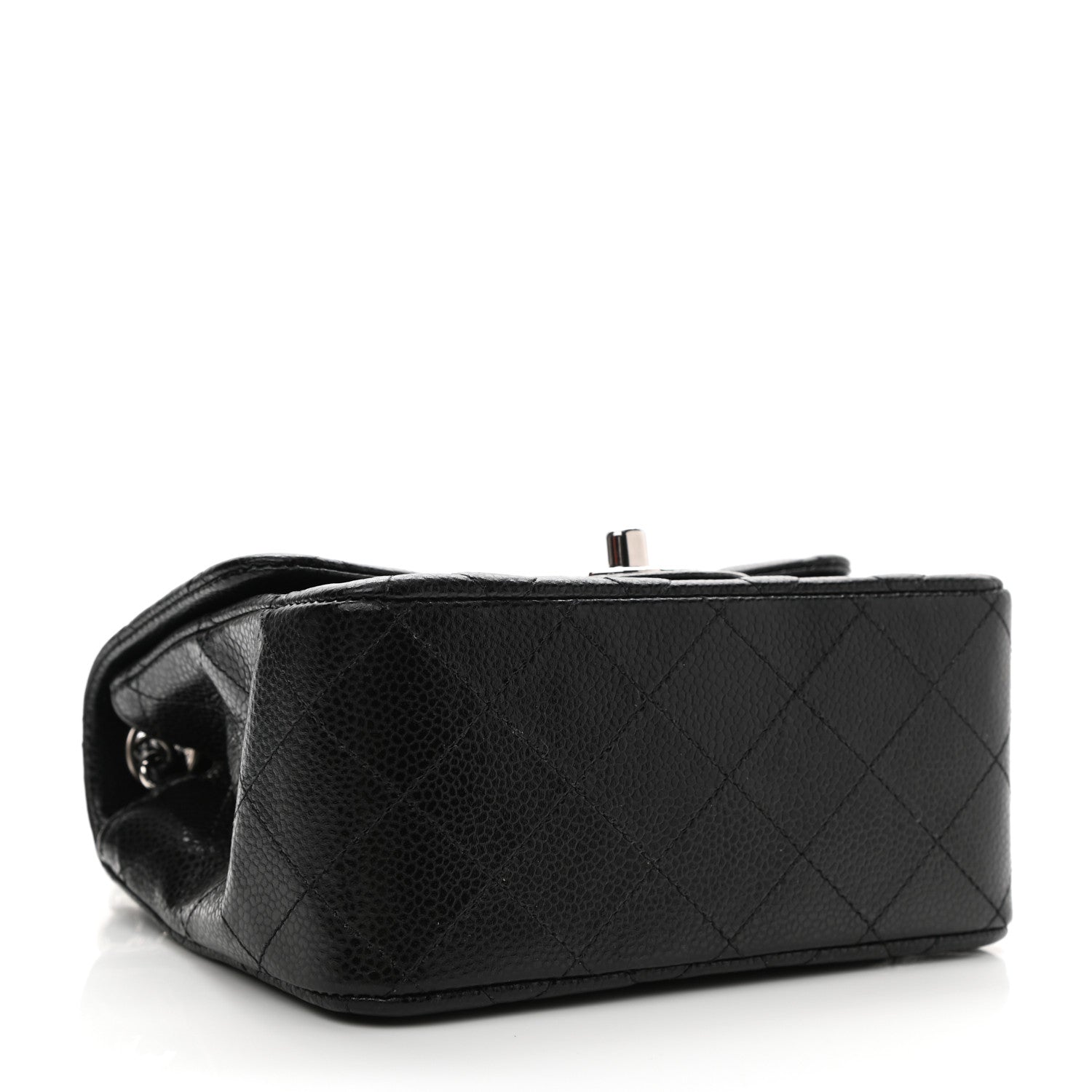 Chanel Caviar Quilted Mini Square Flap Black 3 of 9
