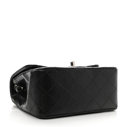 Chanel Caviar Quilted Mini Square Flap Black 3 of 9