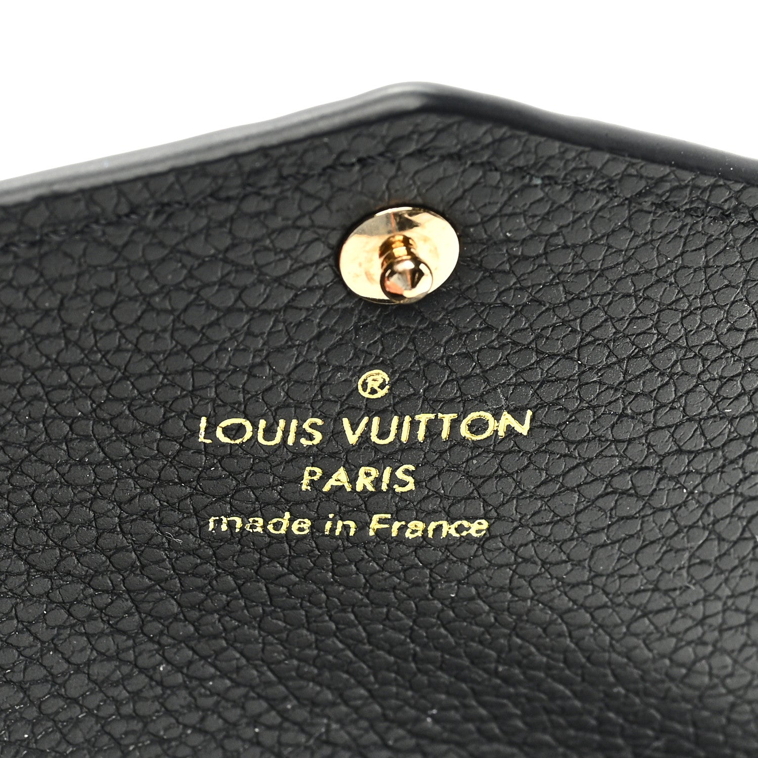 Louis Vuitton Empreinte Key Pouch Black 6 of 6