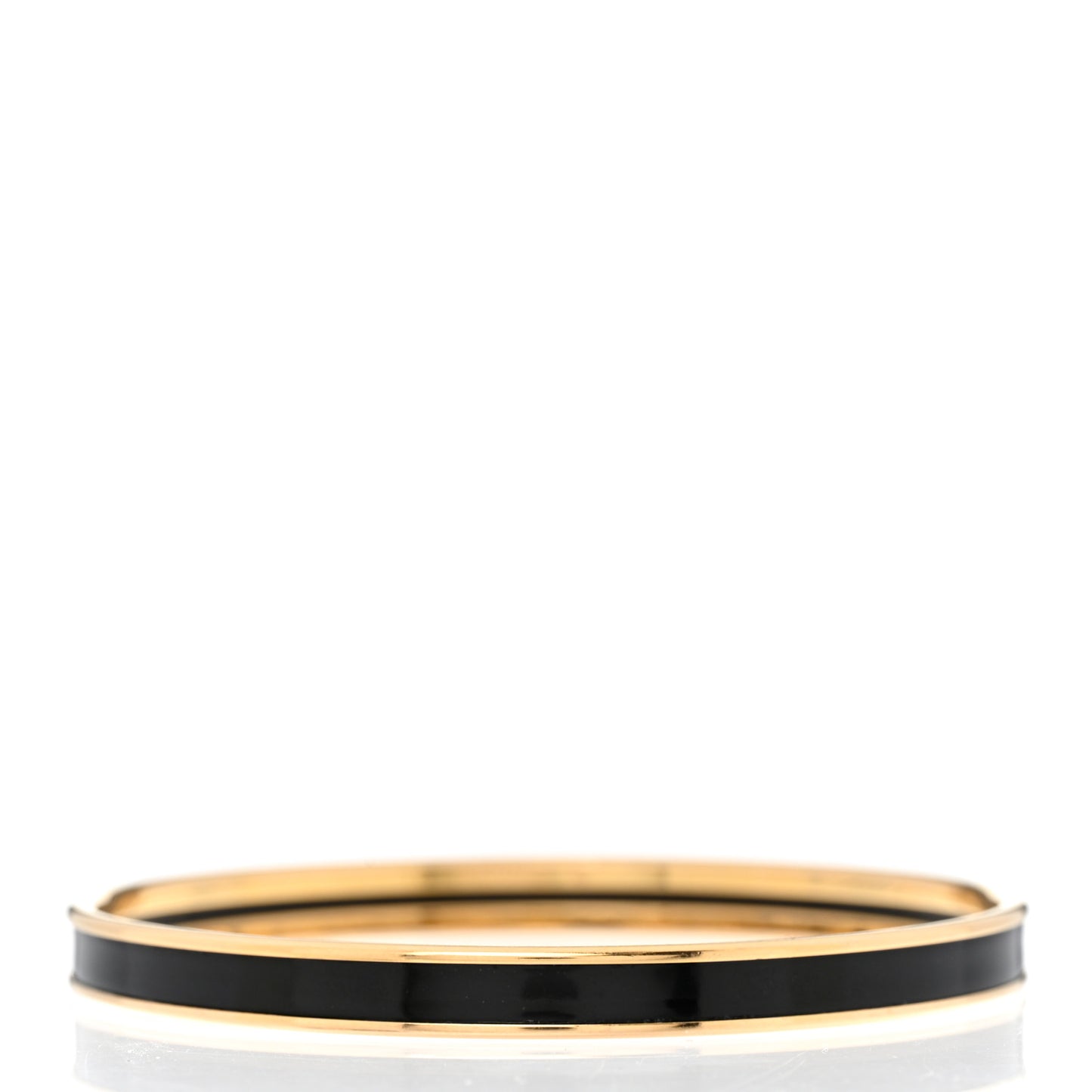 Enamel Uni Bangle 62 Black
