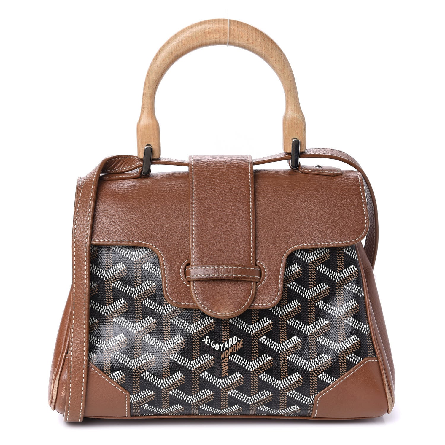 Goyard Goyardine Mini Saigon Black Gold 1 of 9