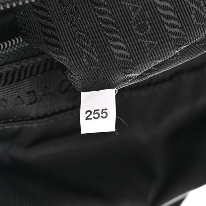 Prada Tessuto Nylon Saffiano Vela Backpack Black 8 of 11