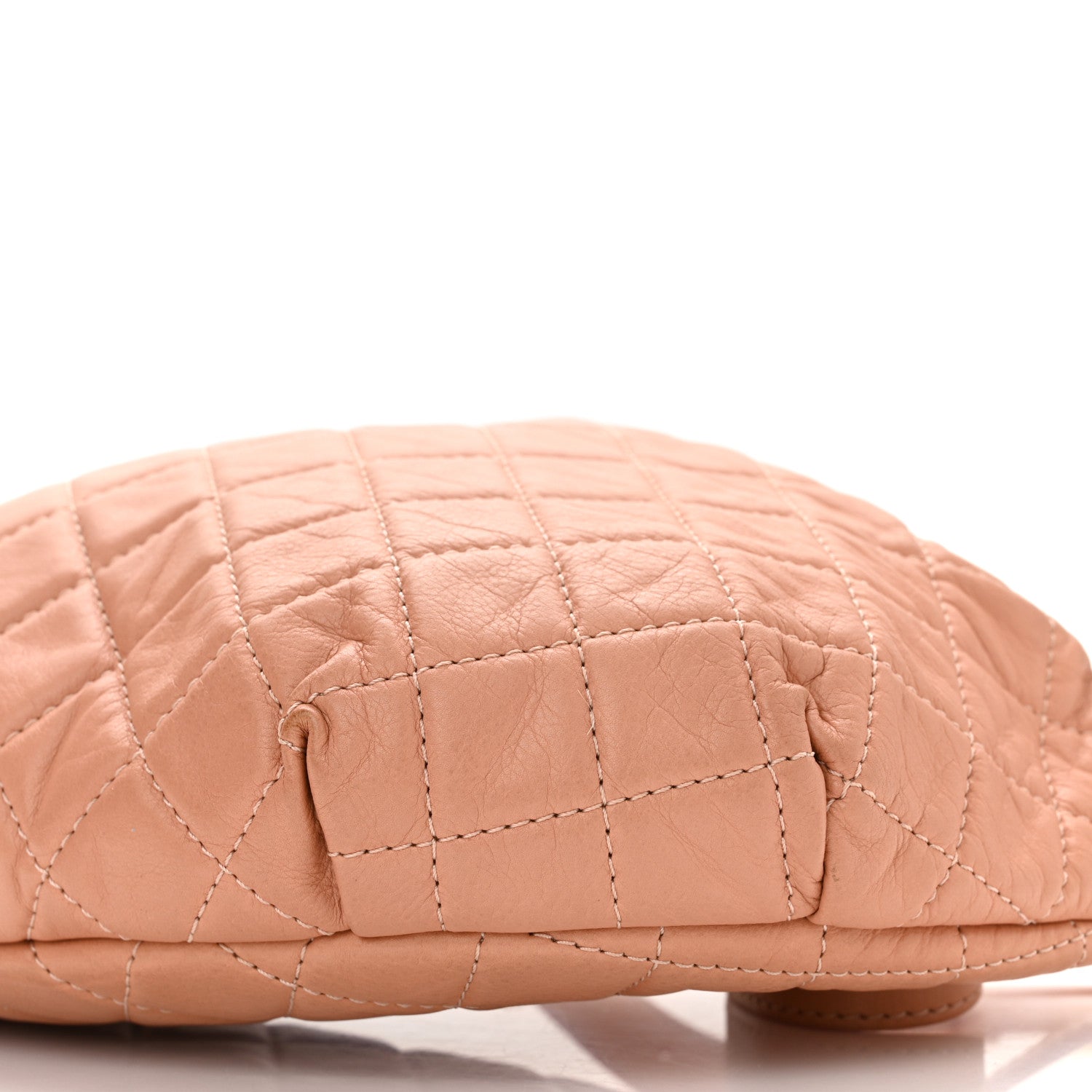 Chanel Calfskin Quilted Banane Waist Bag Fanny Pack Pink 10 of 10