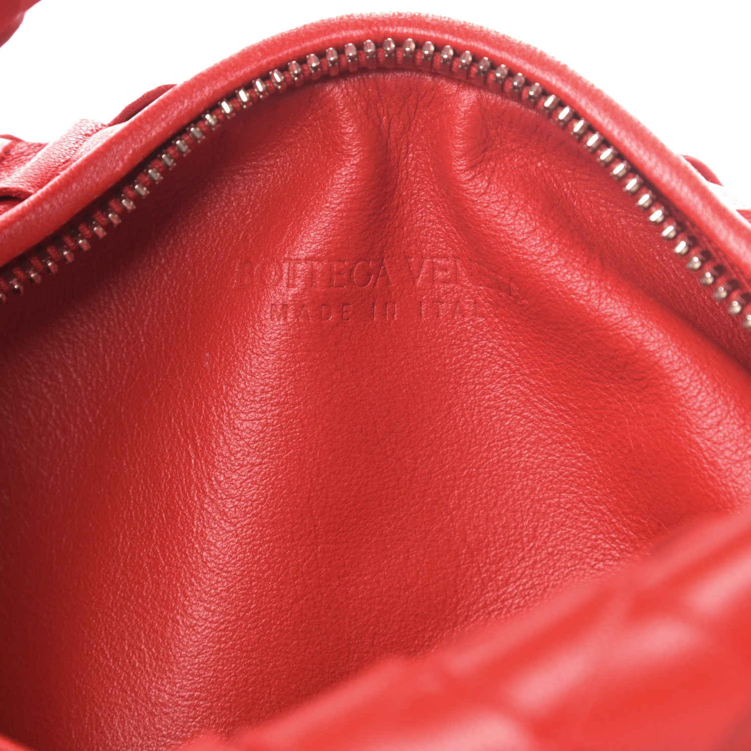Bottega Veneta Nappa Intrecciato Mini Jodie Red 6 of 10