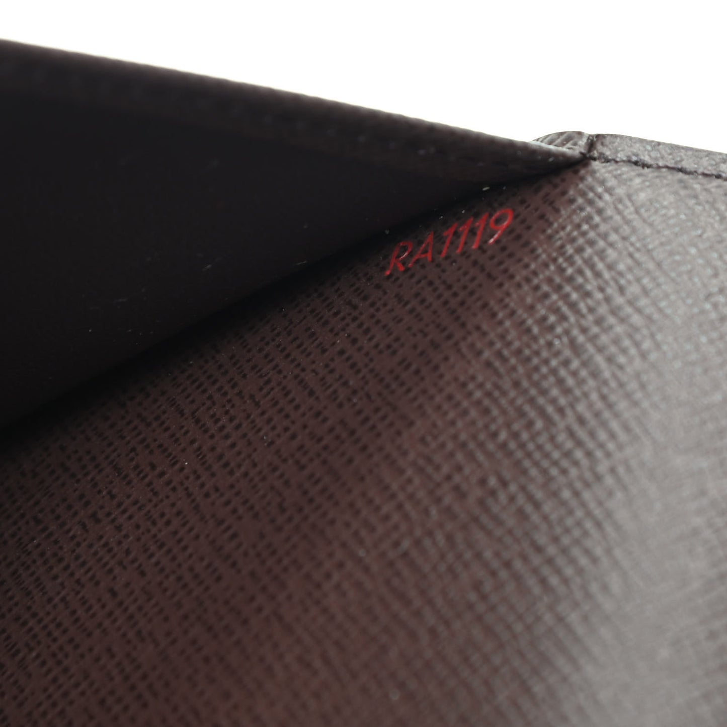 Damier Ebene Medium Ring Agenda Cover