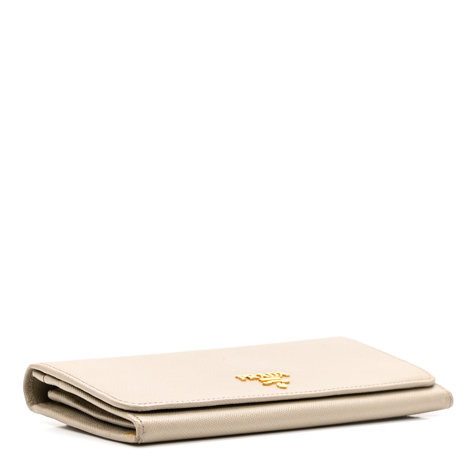 Prada Saffiano Metal Continental Flap Wallet Cammeo 4 of 10