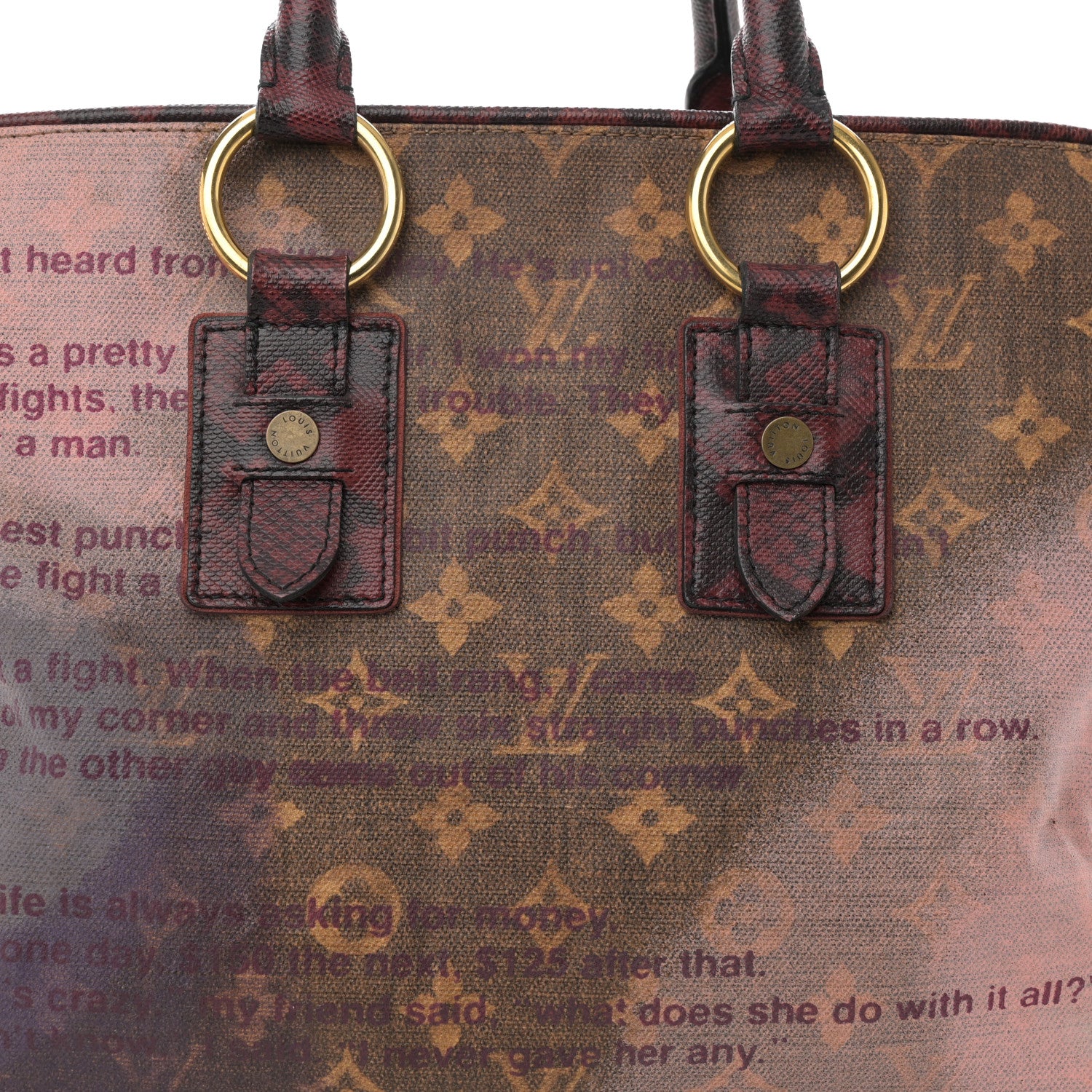 Louis Vuitton Monogram Karung Graduate Jokes Bag 7 of 12