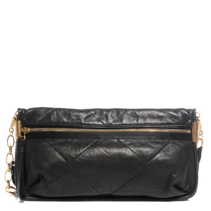 Lanvin Lambskin Quilted Amalia Shoulder Bag Black 1 of 8