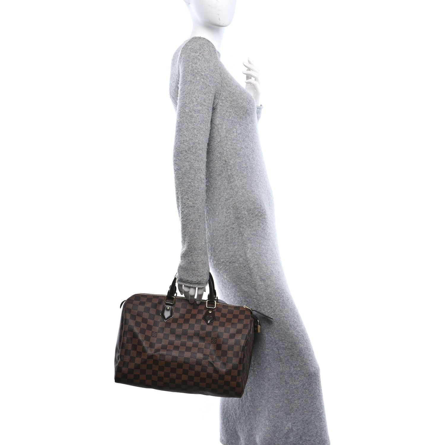 Louis Vuitton Damier Ebene Speedy 35 2 of 11