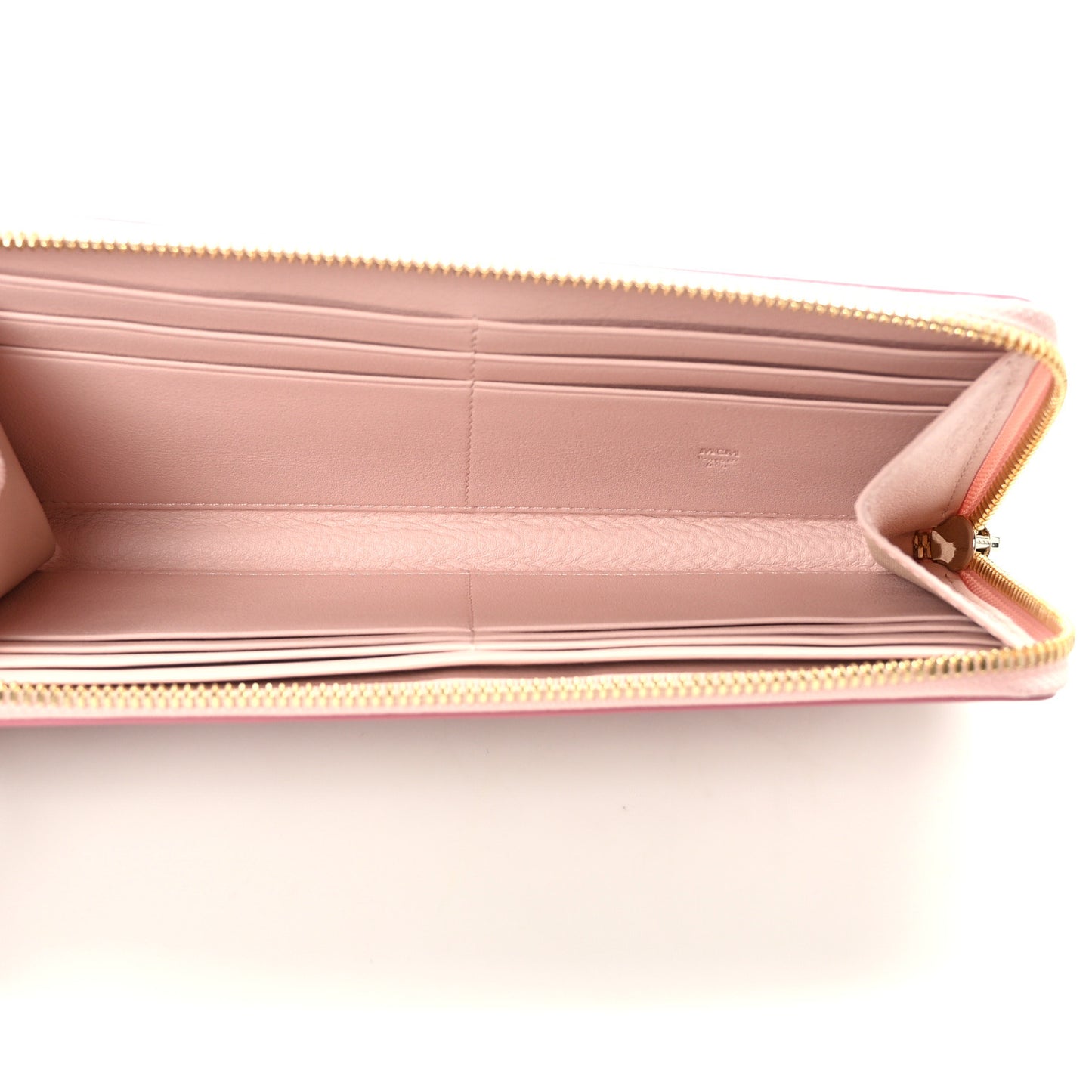 Visetos Large Zip Around Wallet Powder Pink