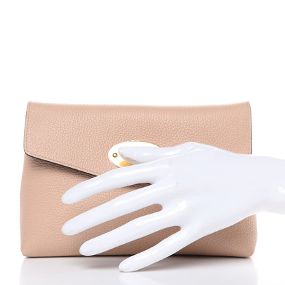 Mulberry Small Classic Grain Darley Cosmetic Pouch Rosewater 2 of 8