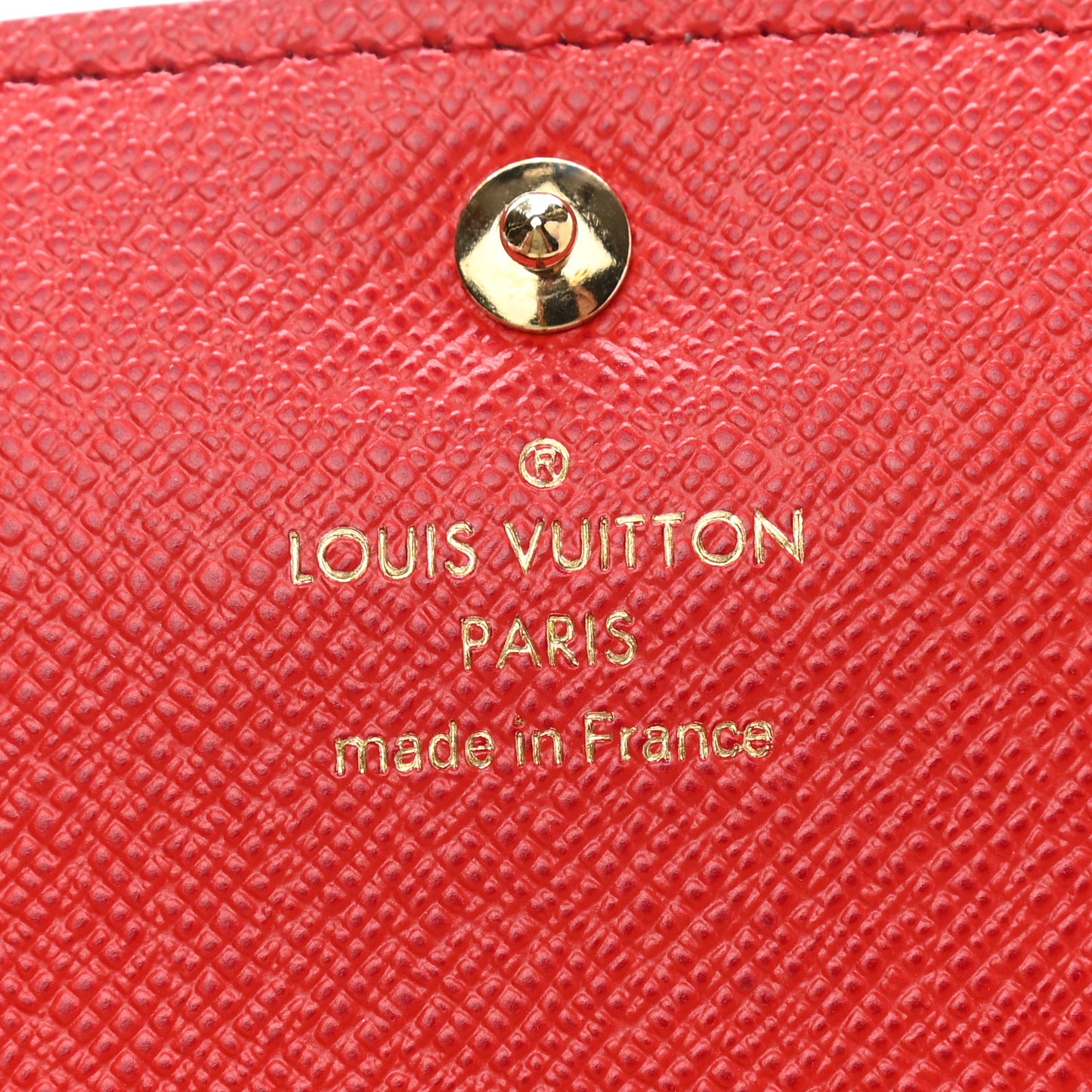 Monogram Bloom Flower Emilie Wallet Rouge