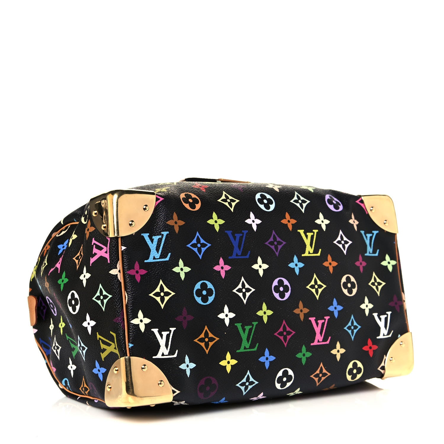 Louis Vuitton Monogram Multicolor Speedy 30 Black 4 of 14
